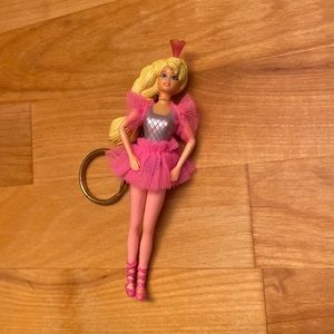 🐰RARE 1996 Vintage twirling ballerina Barbie key chain